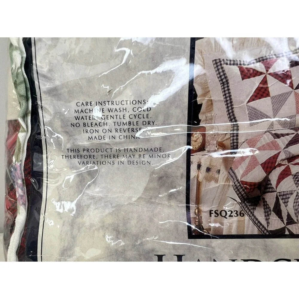 Imperial Elegance Peking Handicraft Quilted‎ Sham Diamond Handmade 24